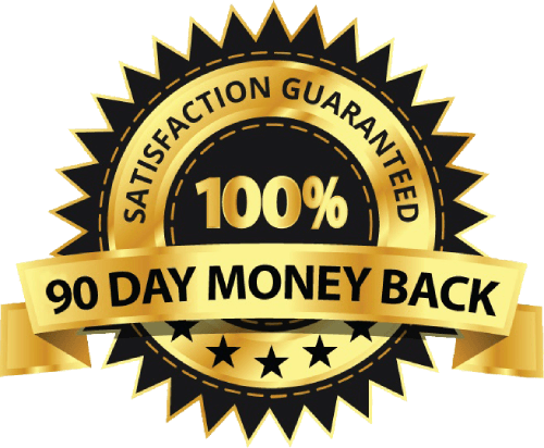 Luminara Rewind 90 day money back guarantee seal